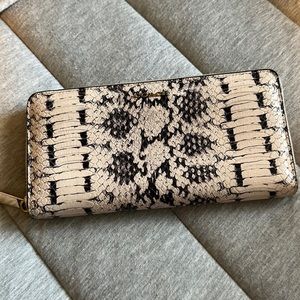 Coach snake wallet